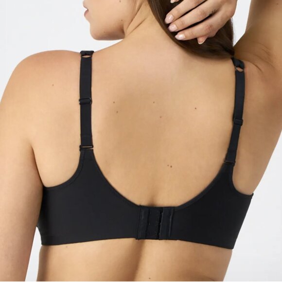 Bali One Smooth U Ultra Light Shaping Underwire Bra 42B - Black - Picture 3 of 6